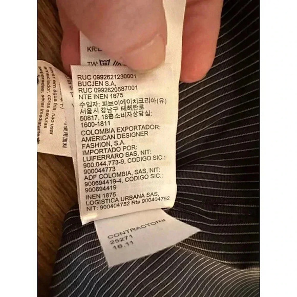 Calvin Klein slim fit infinite cool non iron button up long sleeve medium stripe - Picture 11 of 16